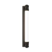 ip44 viz ellen vedett furdoszoba falikar ledes fekete modern hosszukas minimal loft fem lampa vilagitas.jpg